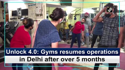 Unlock 4.0: Gyms resumes operations in Delhi after over 5 months