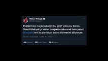 Hidayet Türkoğlu'ndan Rasim Ozan Kütahyalı için Beyaz TV'ye çağrı: Bu şeref yoksununu...