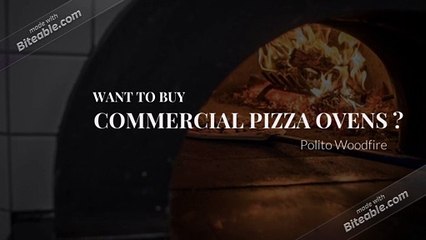 Commercial Wood Fired Pizza Oven for Sale