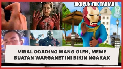Viral Odading Mang Oleh, Meme Buatan Warganet Ini Bikin Ngakak