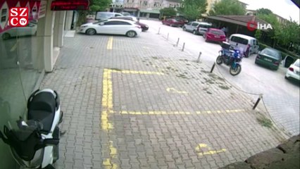 Motorize ekiplerde kaçmak için pasaja saklandı