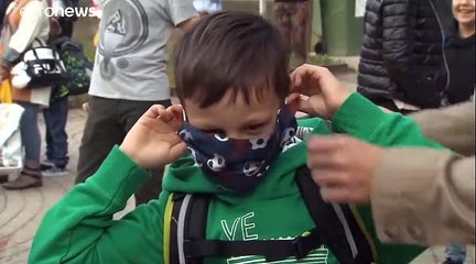 Rentrée scolaire en Autriche : déjà des contaminations malgré les masques et le gel