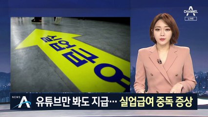 유튜브만 봐도 지급…관리 안 되는 실업급여