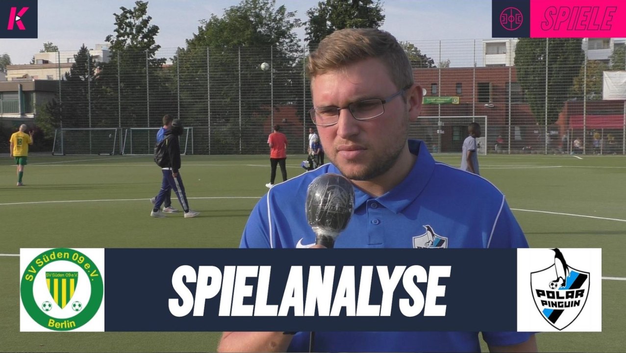 Die Spielanalyse | SV Süden 09 - Polar Pinguin...