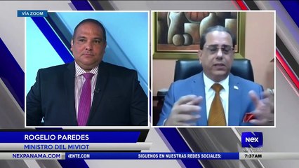 Entrevista a Rogelio Paredes, Ministro del Miviot  - Nex Noticias
