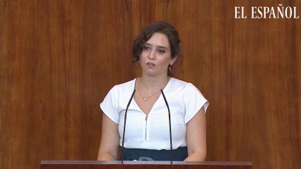 Ayuso denuncia una "campaña de difamación y desprestigio"
