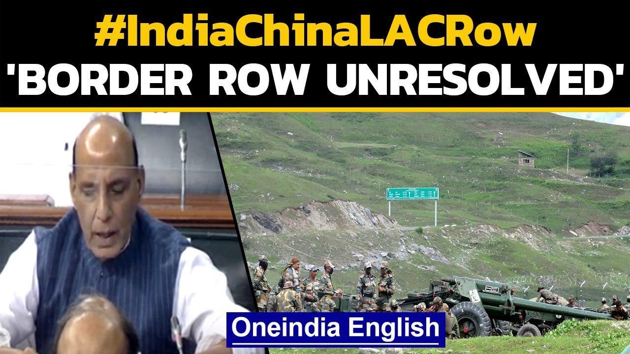 Rajnath Singh tell Lok Sabha: Border row unresolved, no mutually acceptable solution yet | Oneindia
