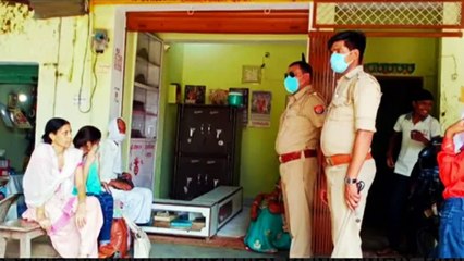 बकेवर पुलिस ने सराफा दुकान और बैंकों का लिया जायजा