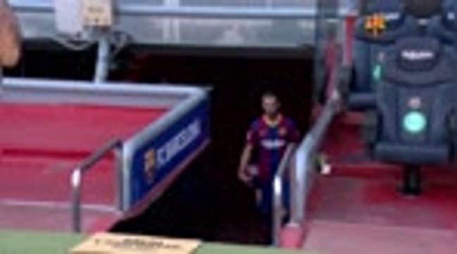 Barcelone - Les premiers pas de Pjanić au Camp Nou sous ses nouvelles couleurs