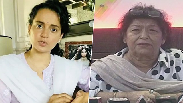 Kangana Ranaut Speaks Against Saroj Khan's Controversial Statement