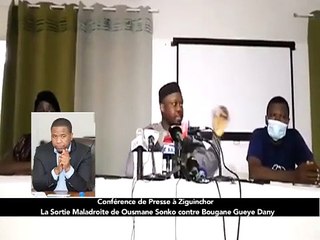 Voici la vidéo d'Ousmane Sonko qui fâche Bougane.