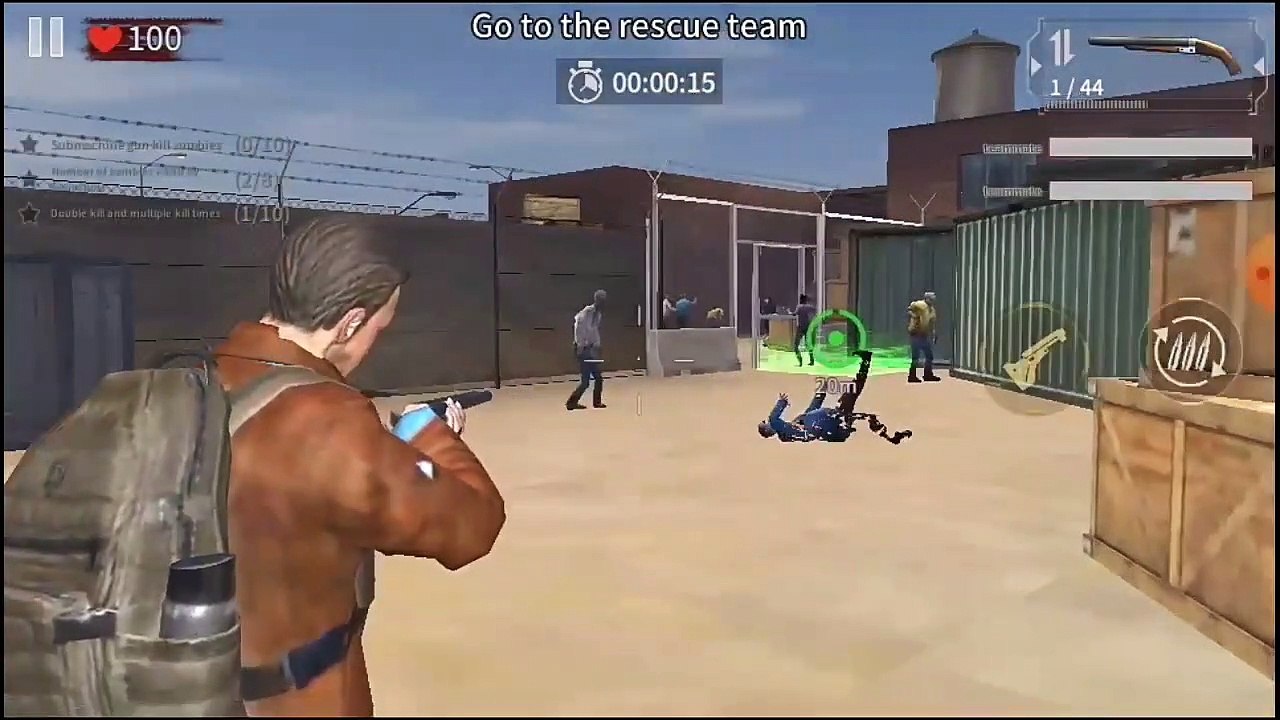 Zombie City.Survival GamePlay.Chapter 1.Level 6 To 10.With Bonus Area.(Android,