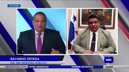 Entrevista a Bayardo Ortega, Director del Registro Público  - Nex Noticias