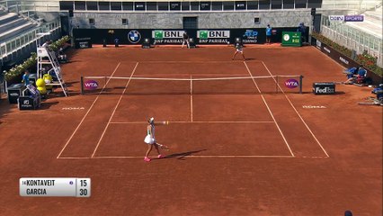 WTA - Rome : Caroline Garcia à la trappe