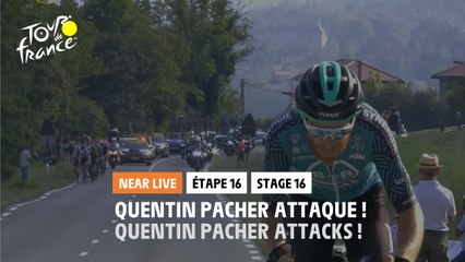 #TDF2020 - Étape 16 / Stage 16 - Quentin Pacher attaque ! Quentin Pacher attacks !