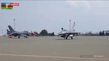 Türk F-16'ları Azerbaycan semalarında uçuş yaptı