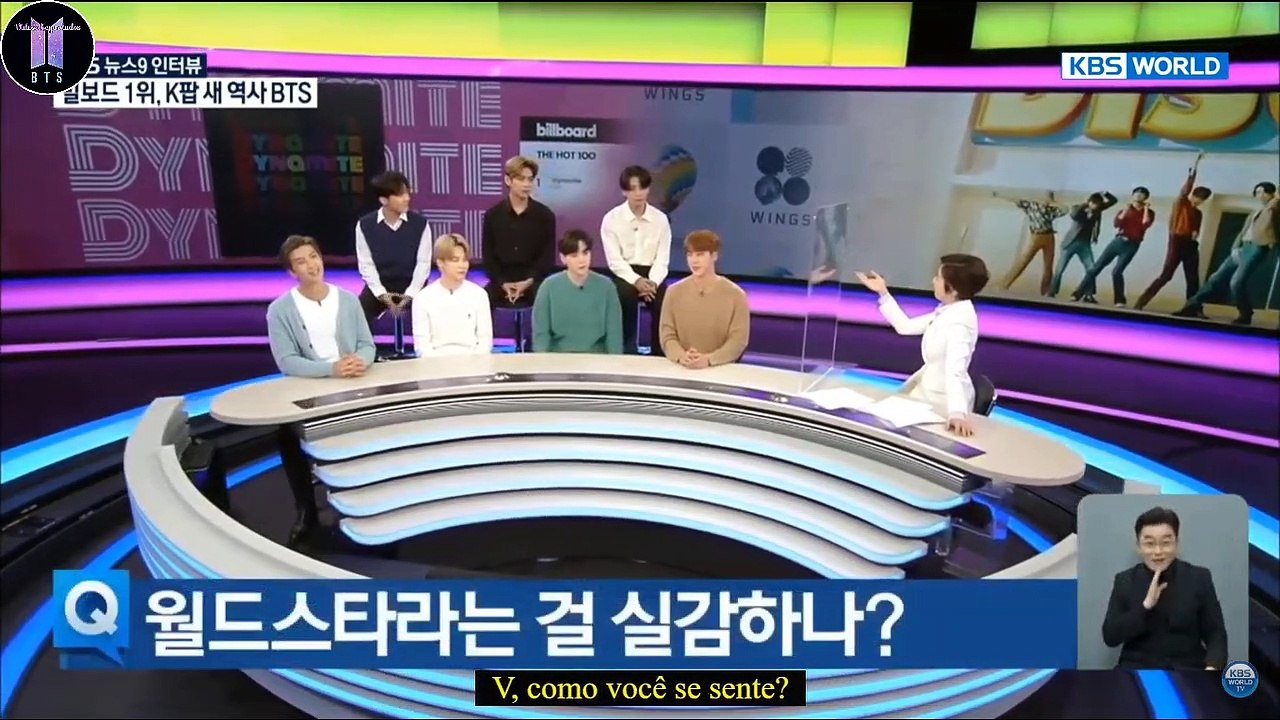 BTS Entrevista KBS Legendado