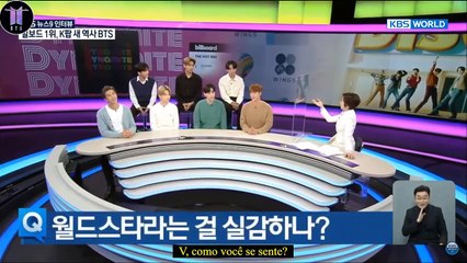BTS Entrevista KBS Legendado