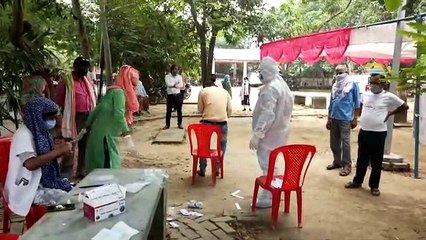 समाधान दिवस में दिखा कोरोना जागरूकता अभियान