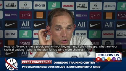 THOMAS TUCHEL S'AGACE APRÈS LA QUESTION D'UN JOURNALISTE SUR UNE DÉPENDANCE NEYMAR/MBAPPÉ