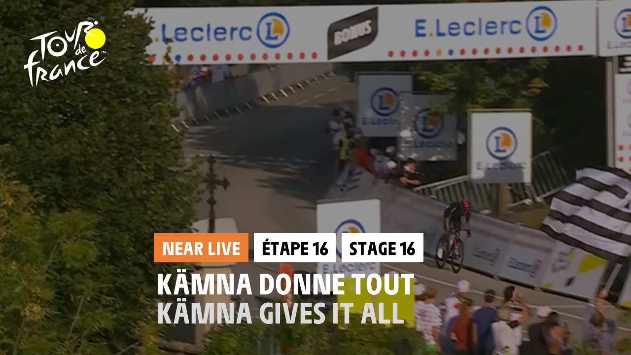 #TDF2020 - Étape 16 / Stage 16 - Kämna donne tout / Kämna gives it all