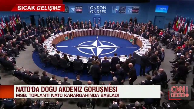 Son Dakika... Türkiye-Yunanistan arasındaki toplantı NATO karargahında başladı | Video
