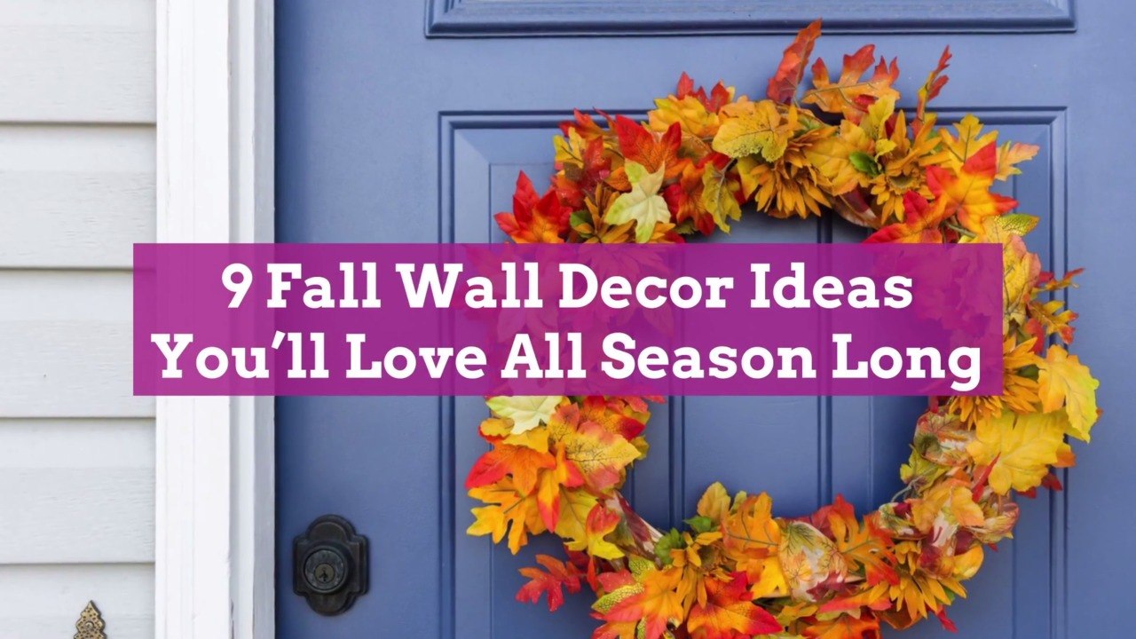 9 Fall Wall Decor Ideas You’ll Love All Season Long