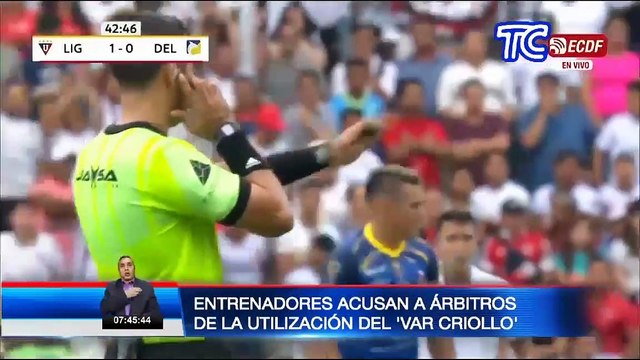 Continúan las polémicas en la LigaPro: ¿Existe el VAR criollo en el fútbol ecuatoriano?