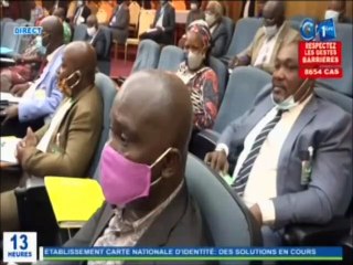 RTG - Audition du ministre d’état à l’intérieur qui revient sur les raisons de la suspension d’acquisition des CNI