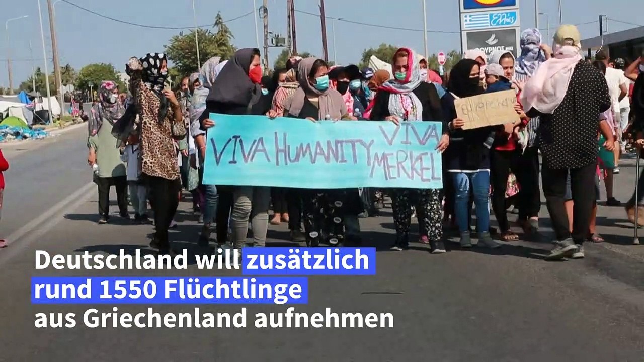 Deutschland nimmt 1550 zusätzliche Migranten aus Griechenland auf