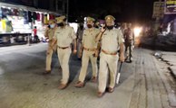 एसएसपी के आदेश पर देर रात गश्त पर निकली पुलिस