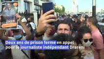 Deux ans de prison en appel: des Algériens manifestent après le jugement contre le journaliste Khaled Drareni