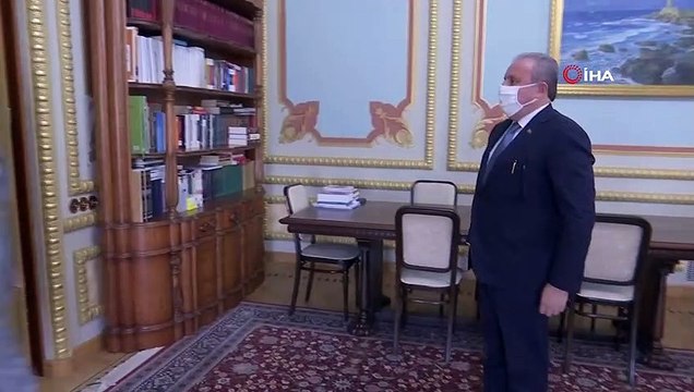 TBMM Başkanı Şentop, İngiltere Büyükelçisi Chilcott’u kabul etti