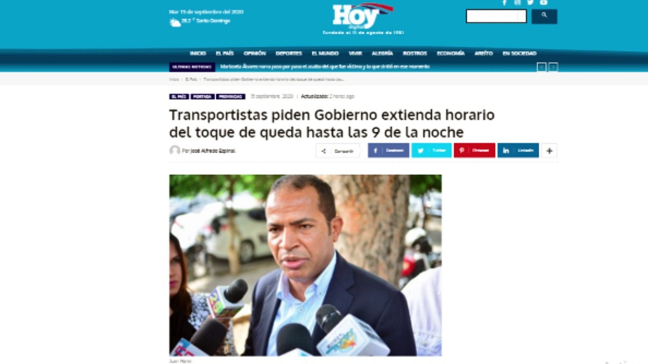 Principales noticias de HOY martes 15 de septiembre presentadas por Melissa Correa