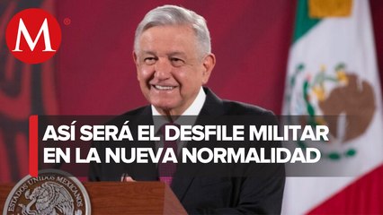 Desde un templete, AMLO presenciará desfile militar en Zócalo de CdMx