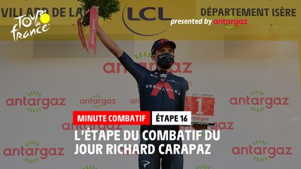 #TDF2020 - Étape 16 / Stage 16 - Antargaz most aggressive rider Minute / Minute du Combatif
