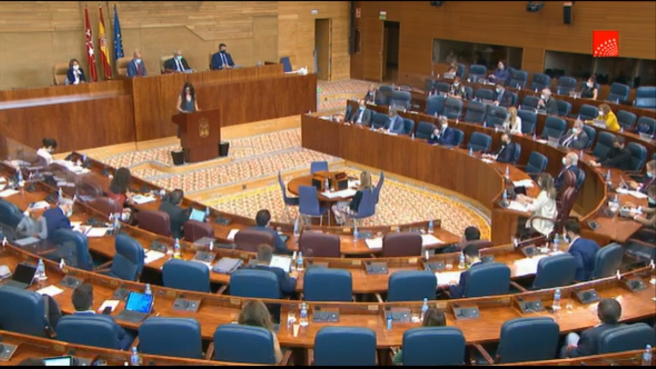 Debate del Estado de la Región en la Asamblea de Madrid