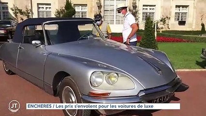 ENCHÈRES / Les prix s'envolent pour les voitures de luxe