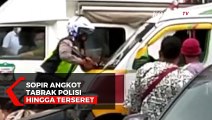 Angkot Sengaja Tabrak Polisi, Sopir: Apa Kau! Kau Mau Tangkap Aku ?