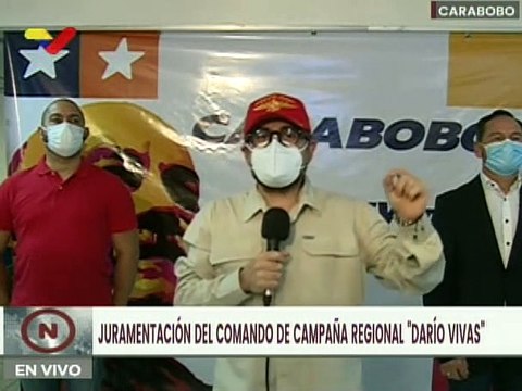 Comando de Campaña del GPP Darío Vivas Juramentó candidatos en el estado Carabobo