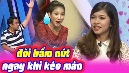 Vừa Kéo Màn Cô Gái Đã Đòi Bấm Nút Hẹn Hò Khiến Cát Tường Đứng Hình | BMHH Tập 70