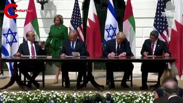 Filistin'i yok sayan 'normalleşme' anlaşmaları imzalandı