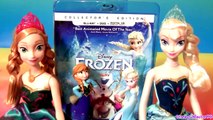 Disney Frozen Dolls Blu-Ray DVD Disney Infinity Princess Anna Elsa Figurines Play Doh