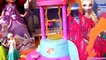 Disney Princess Ariel Water Palace Bath Playset Fairytale Petal Float Dolls with Frozen Elsa Anna