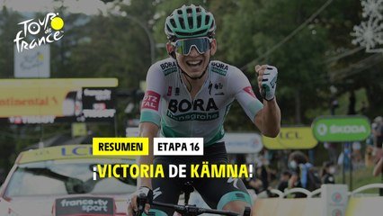 #TDF2020 - Etapa 16 - Victoria de Kämna