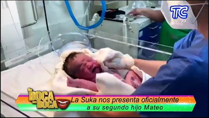 ¡No te lo puedes perder! "La Suka", en EXCLUSIVA, nos presenta a su segundo hijo, Mateo