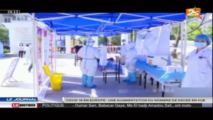 LE JOURNAL 20H DU MARDI 15 SEPTEMBRE 2020 AVEC CHEIKH DIABY