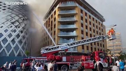 Megint tűz pusztított a bejrúti kikötő közelében