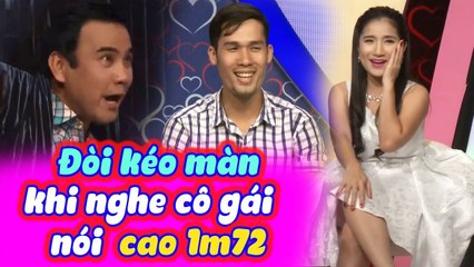 Chàng Đòi Kéo Màn Khi Cô Gái Nói Mình Cao 1m72 Khiến Cả Trường Quay Cười Bể Bụng | BMHH Tập 105