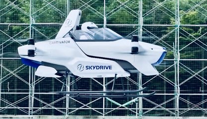 Manned Electric Flying Car Successfully Tested In Japan